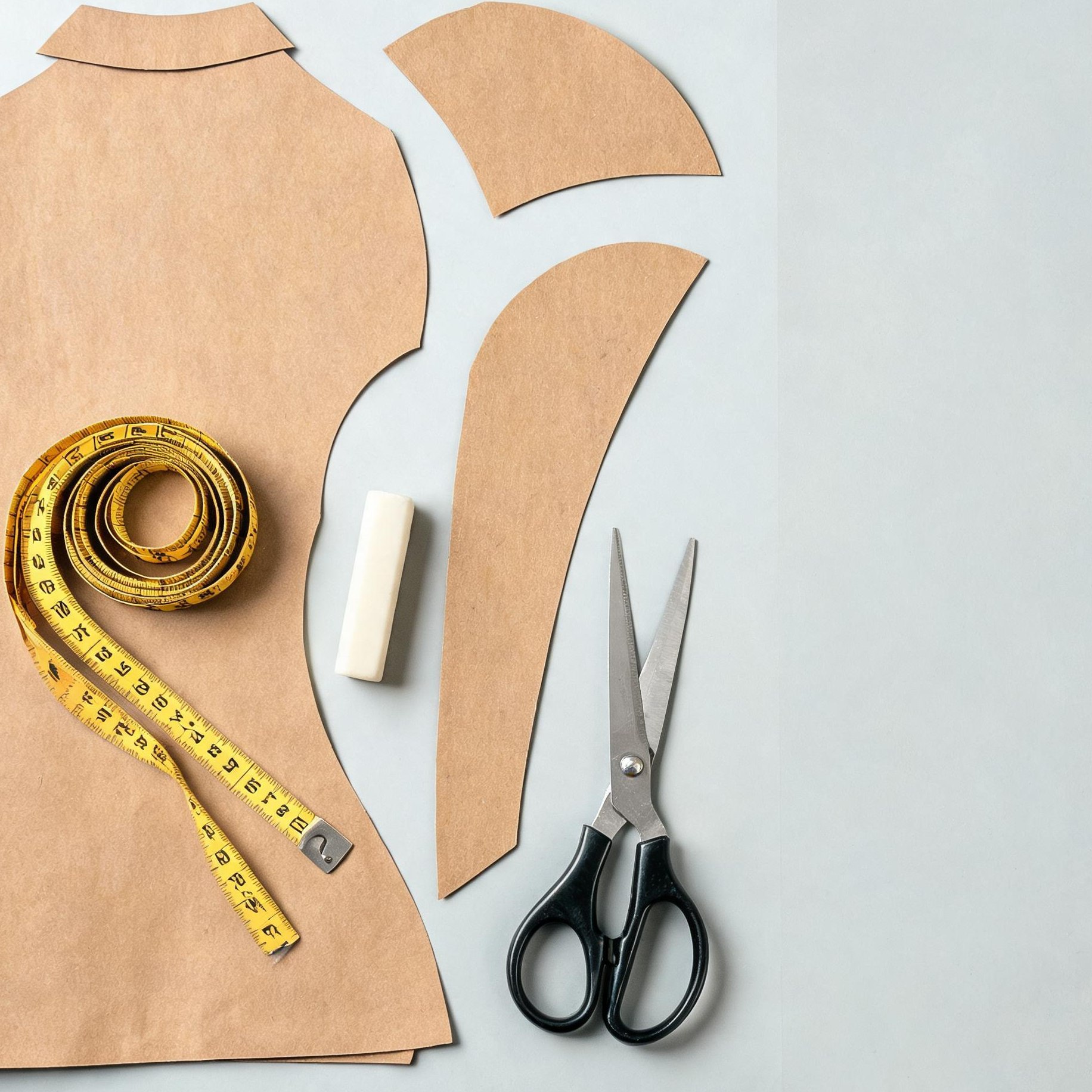 Pattern making desk with tech pack for OEM polo shirt production